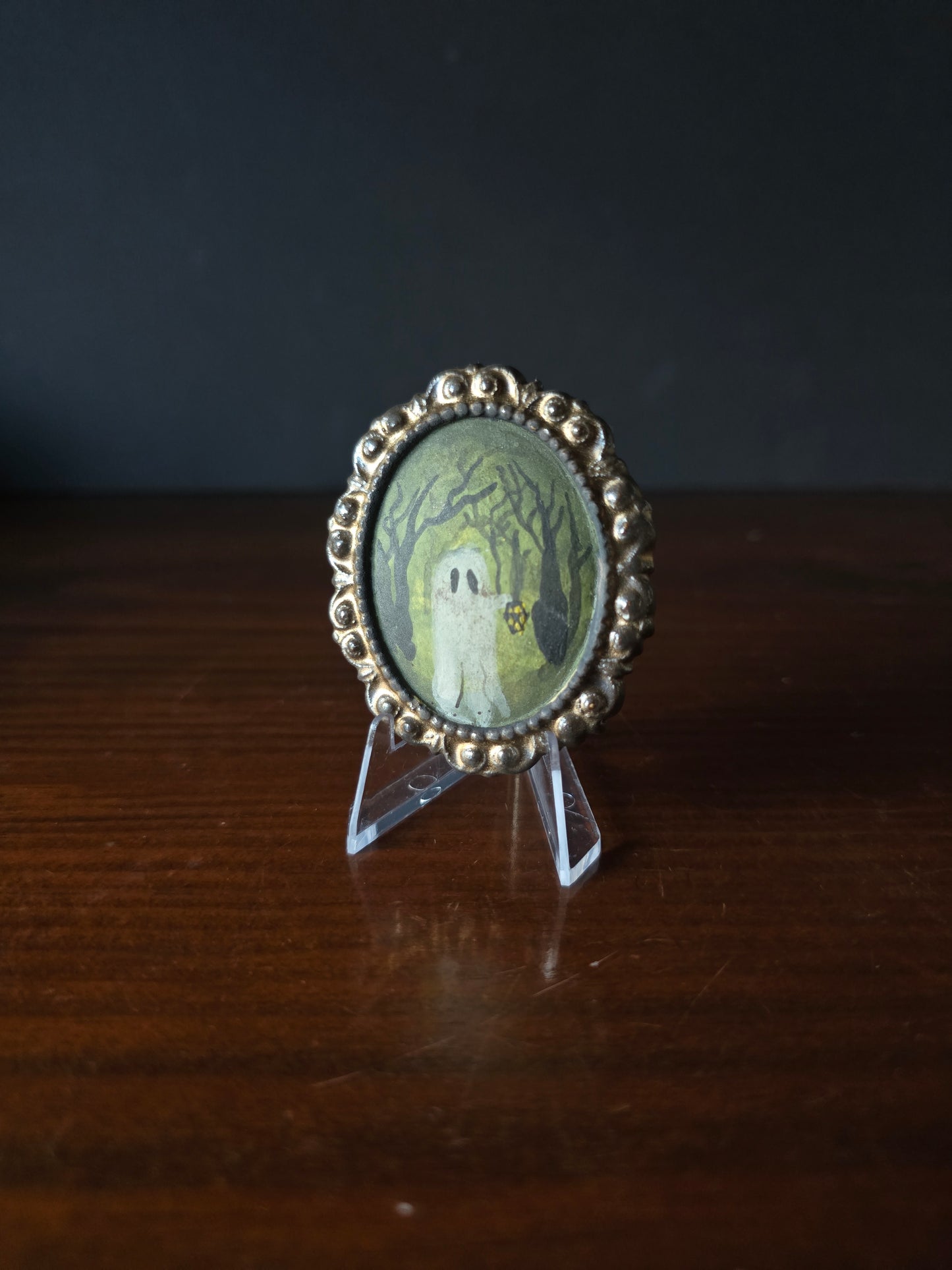 Haunted Forest - Ceramic Ghost Portrait