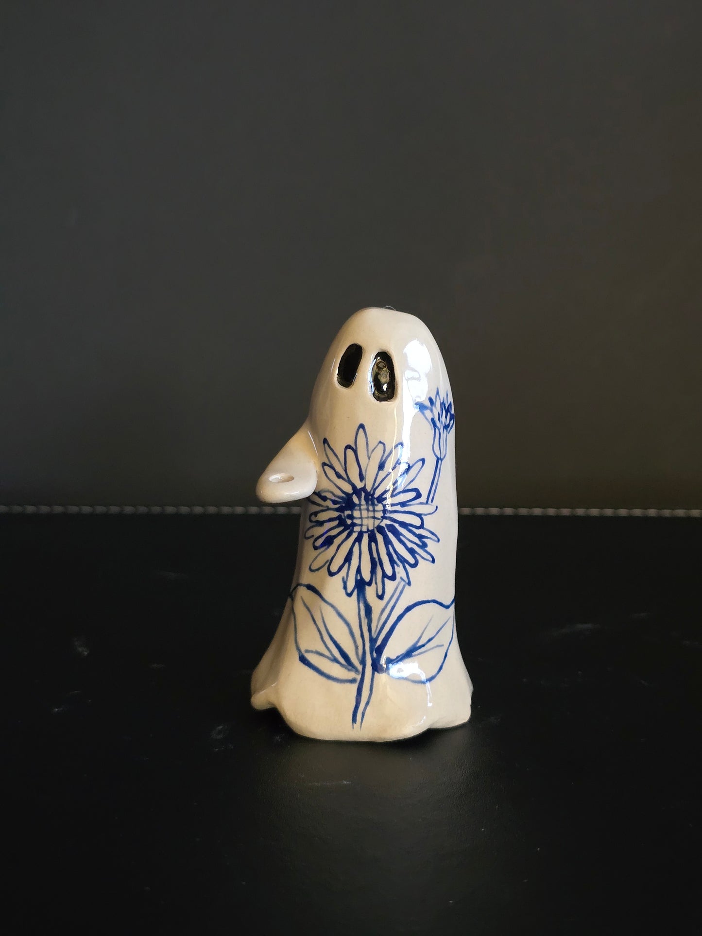 Bud Vase in Blue - Ceramic Ghost