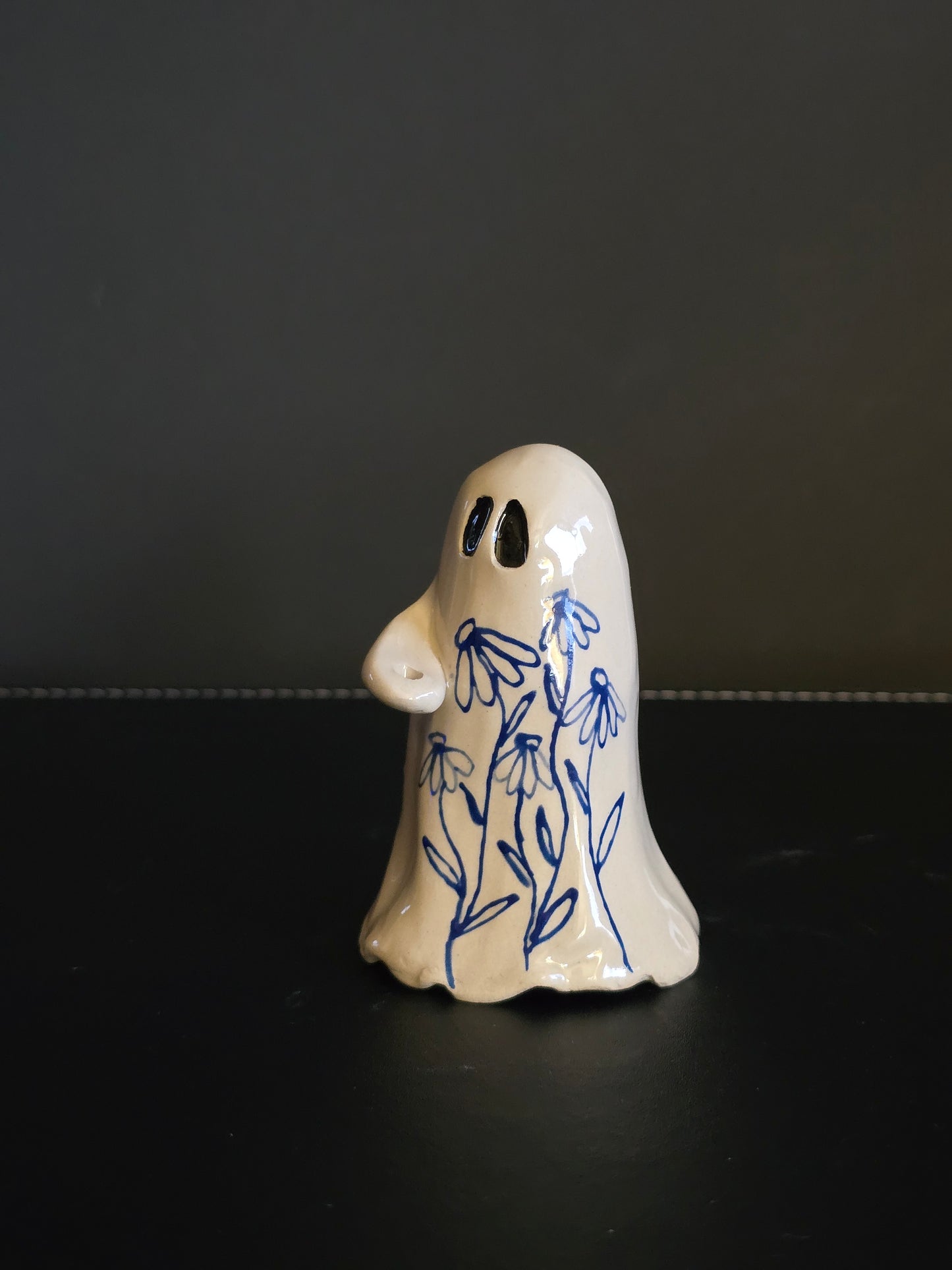 Bud Vase in Blue - Ceramic Ghost