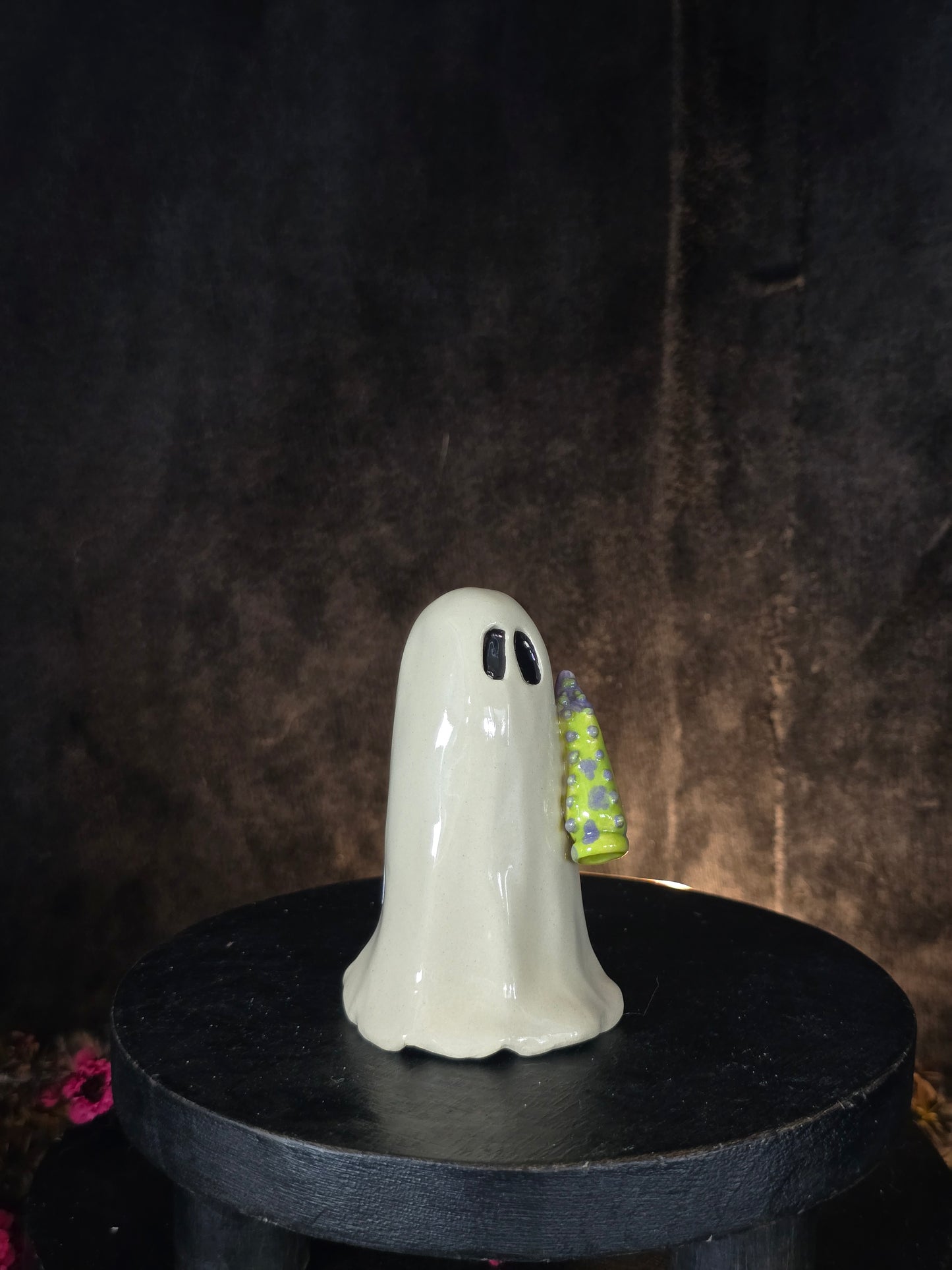 Tentacle Toy - Ceramic Ghost