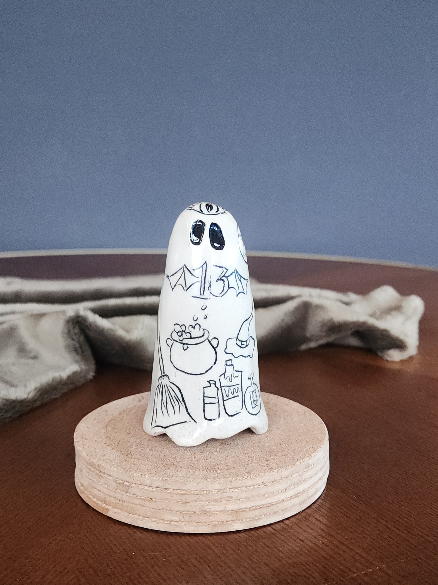 Flash Doodles 1 - Ceramic Ghost