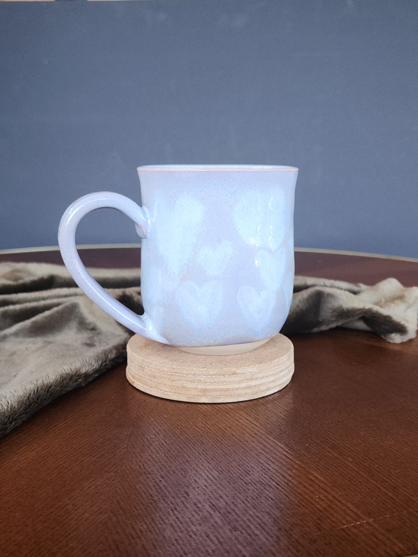 Lavender hearts Mug