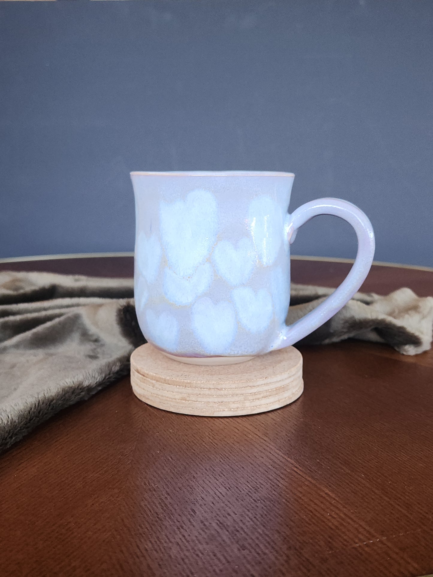 Lavender hearts Mug