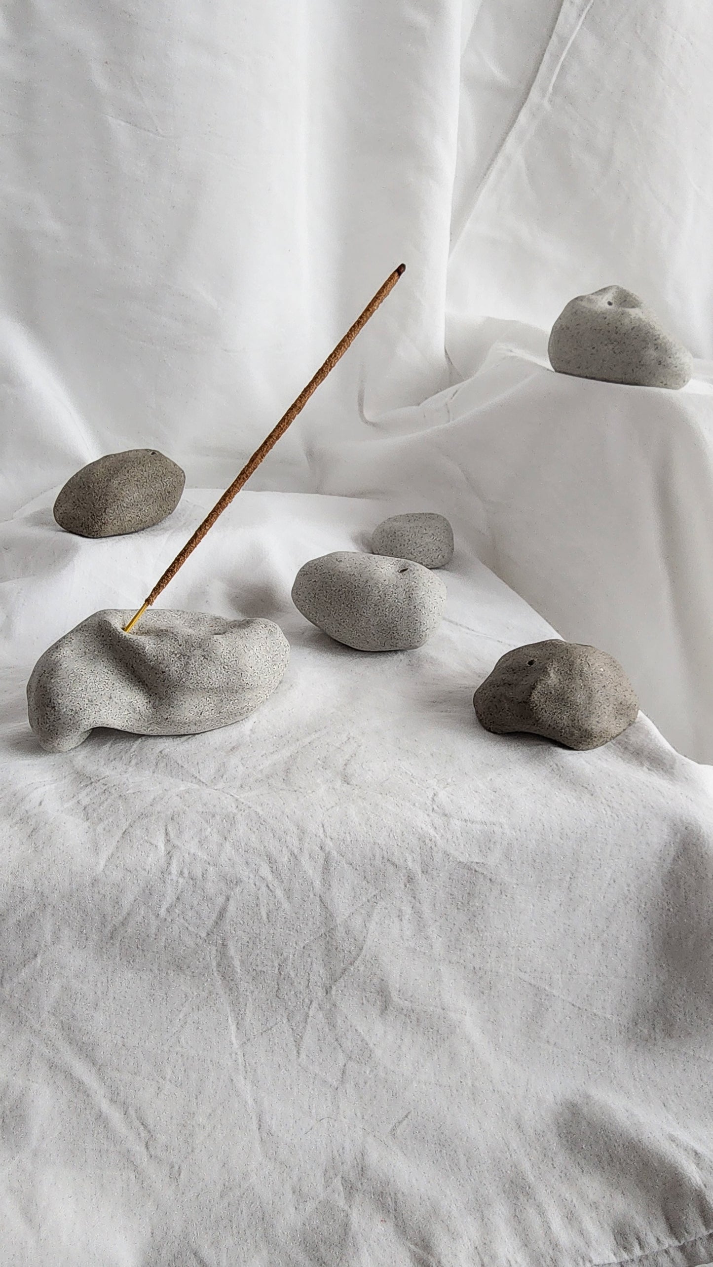 Incense holder boulders