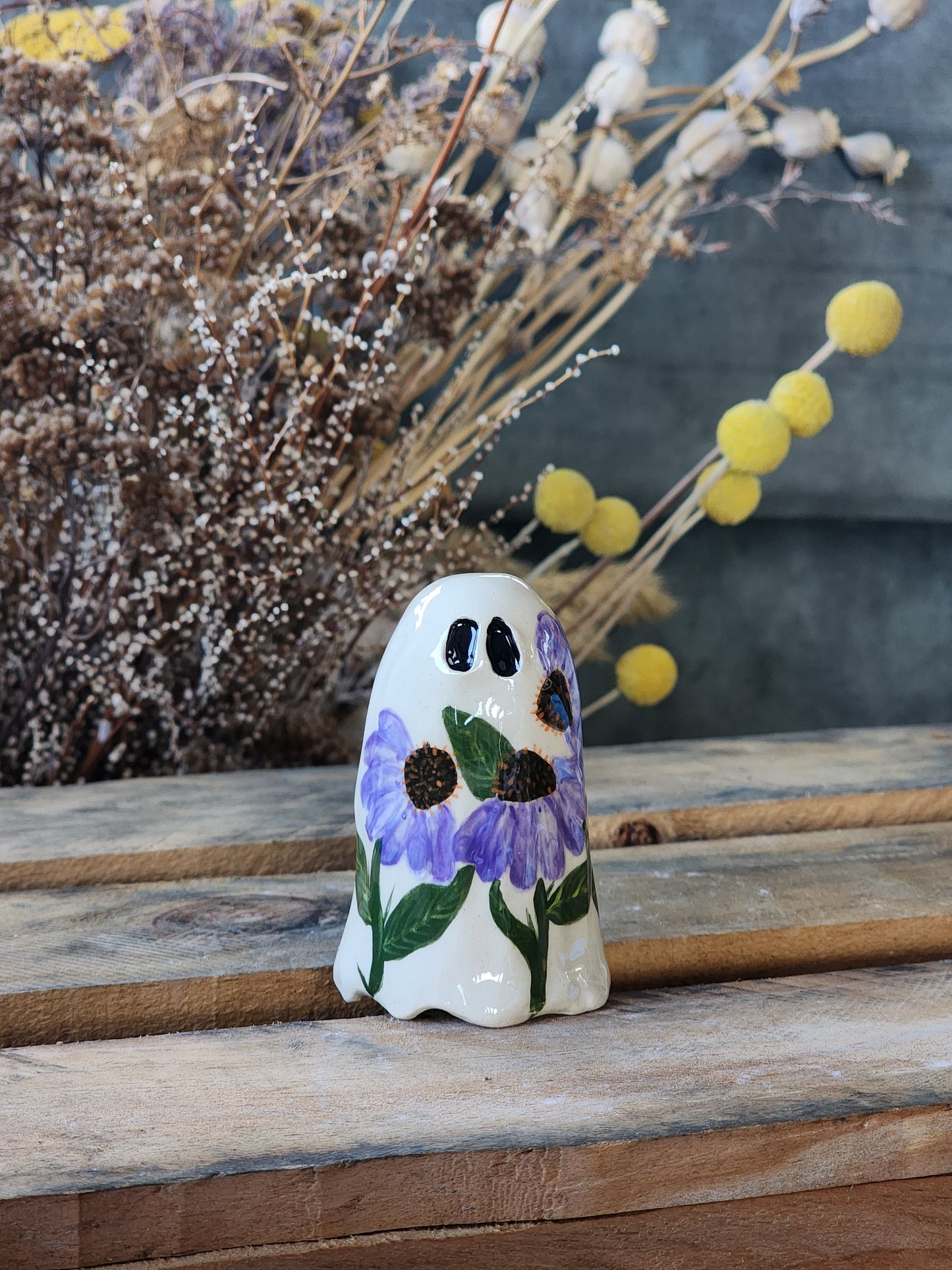 Cone flower - Ceramic Ghost