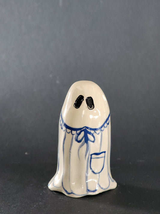 Blue frock - Ceramic Ghost