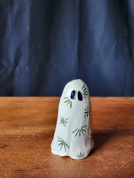 Carved Greens - Ceramic Ghost