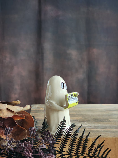 Bookish Boo Ceramic Ghost -8008135