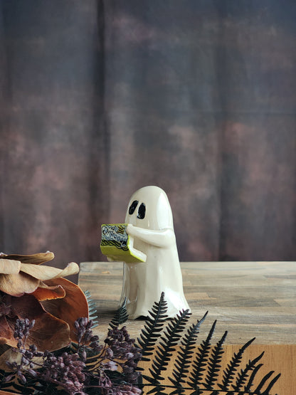 Bookish Boo Ceramic Ghost -8008135