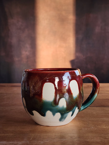 Drippy Skull Mug - Lava Lake