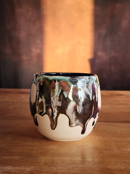 Drippy Skull Mug - Secret Garden After Dark