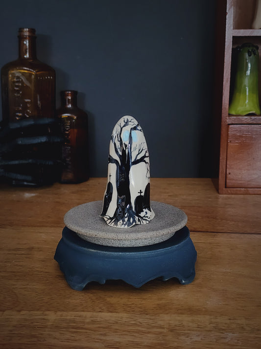 Graveyard Ghoul 1- Ceramic Ghost