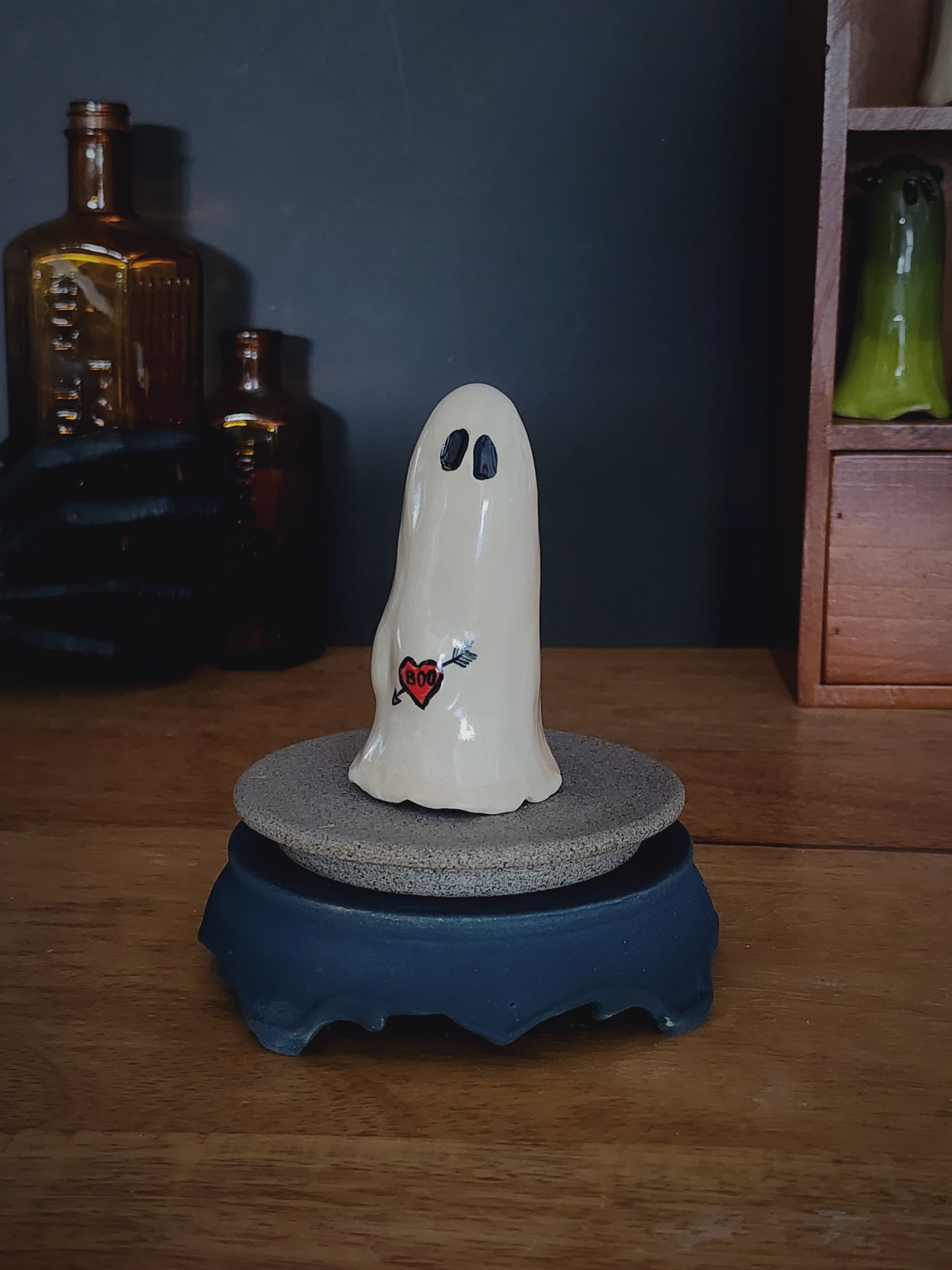 Boo Tattoo - Ceramic Ghost