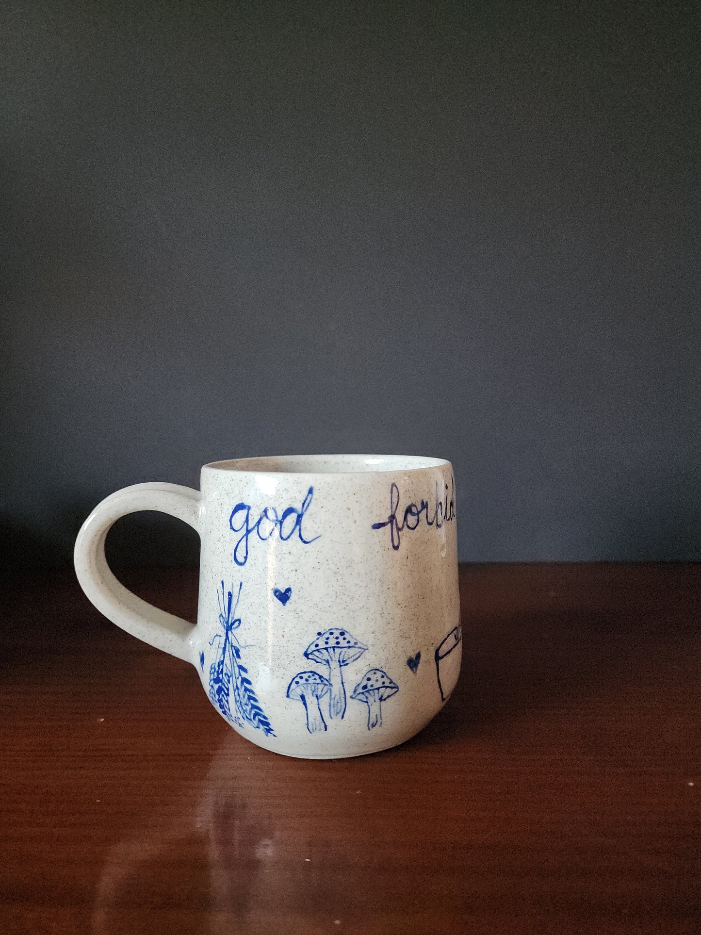 god forbid a girl has hobbies -Mug
