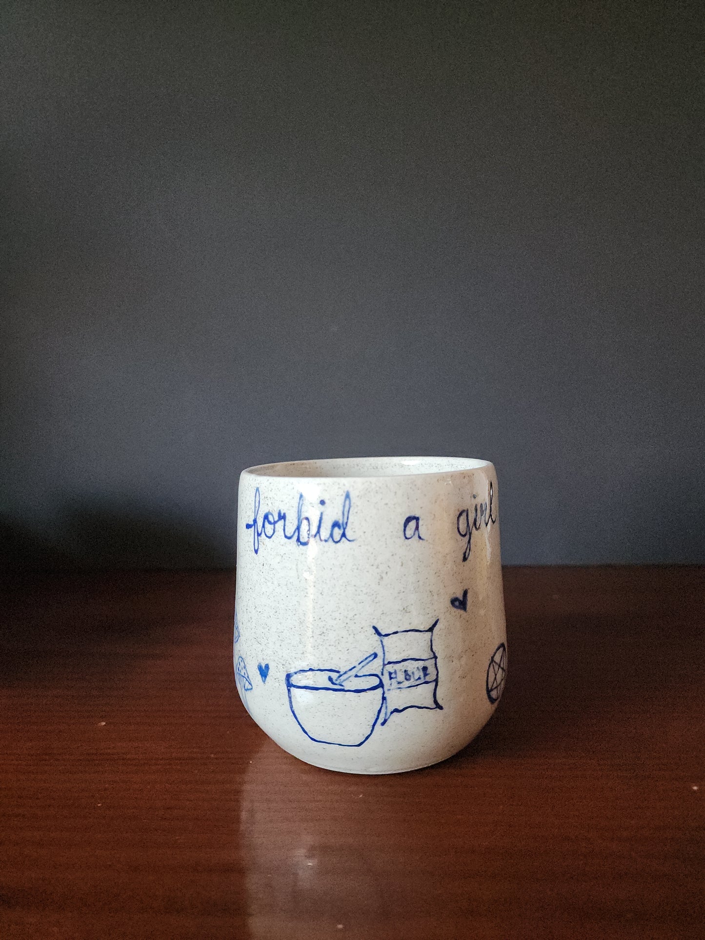 god forbid a girl has hobbies -Mug