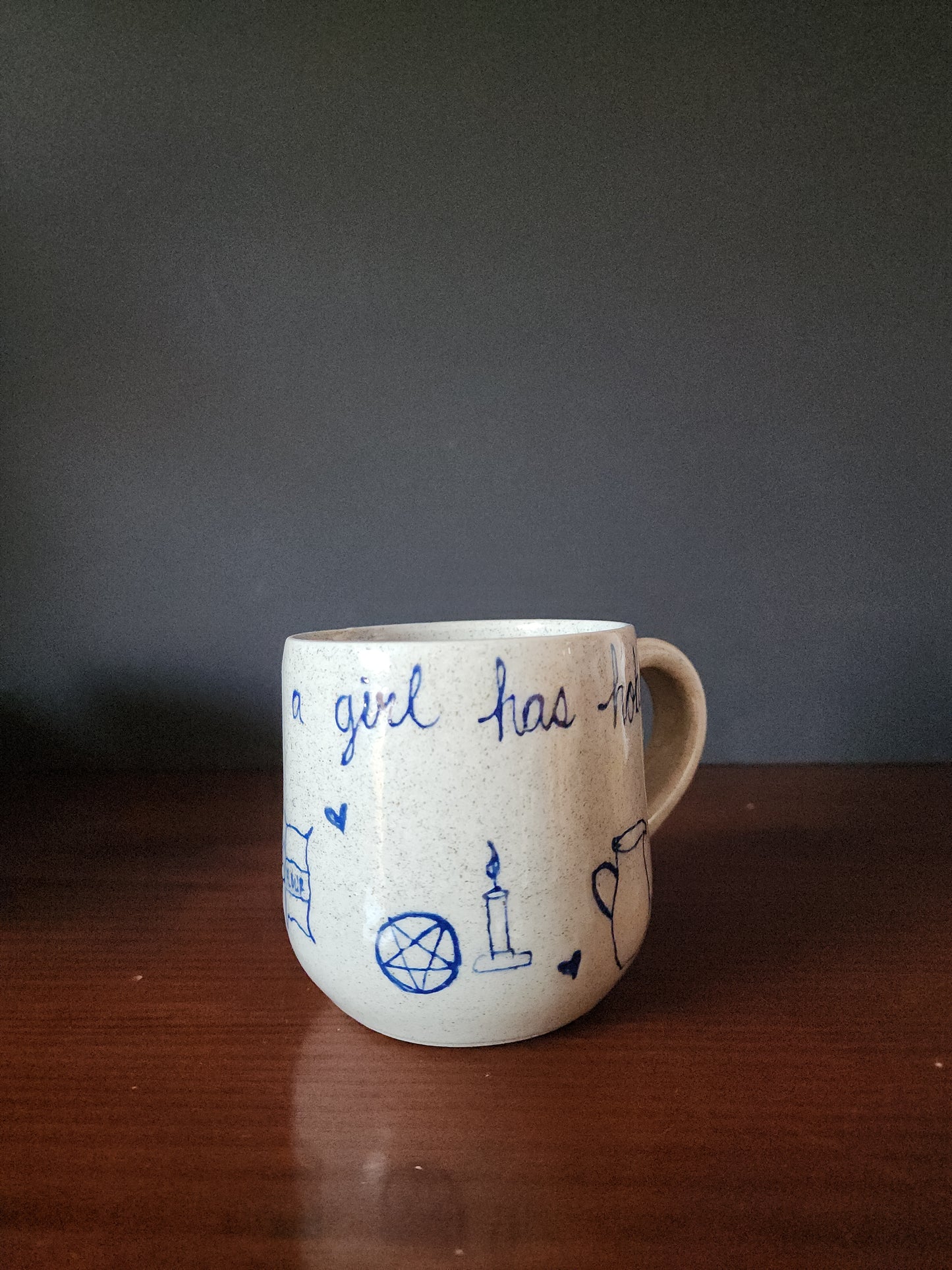 god forbid a girl has hobbies -Mug