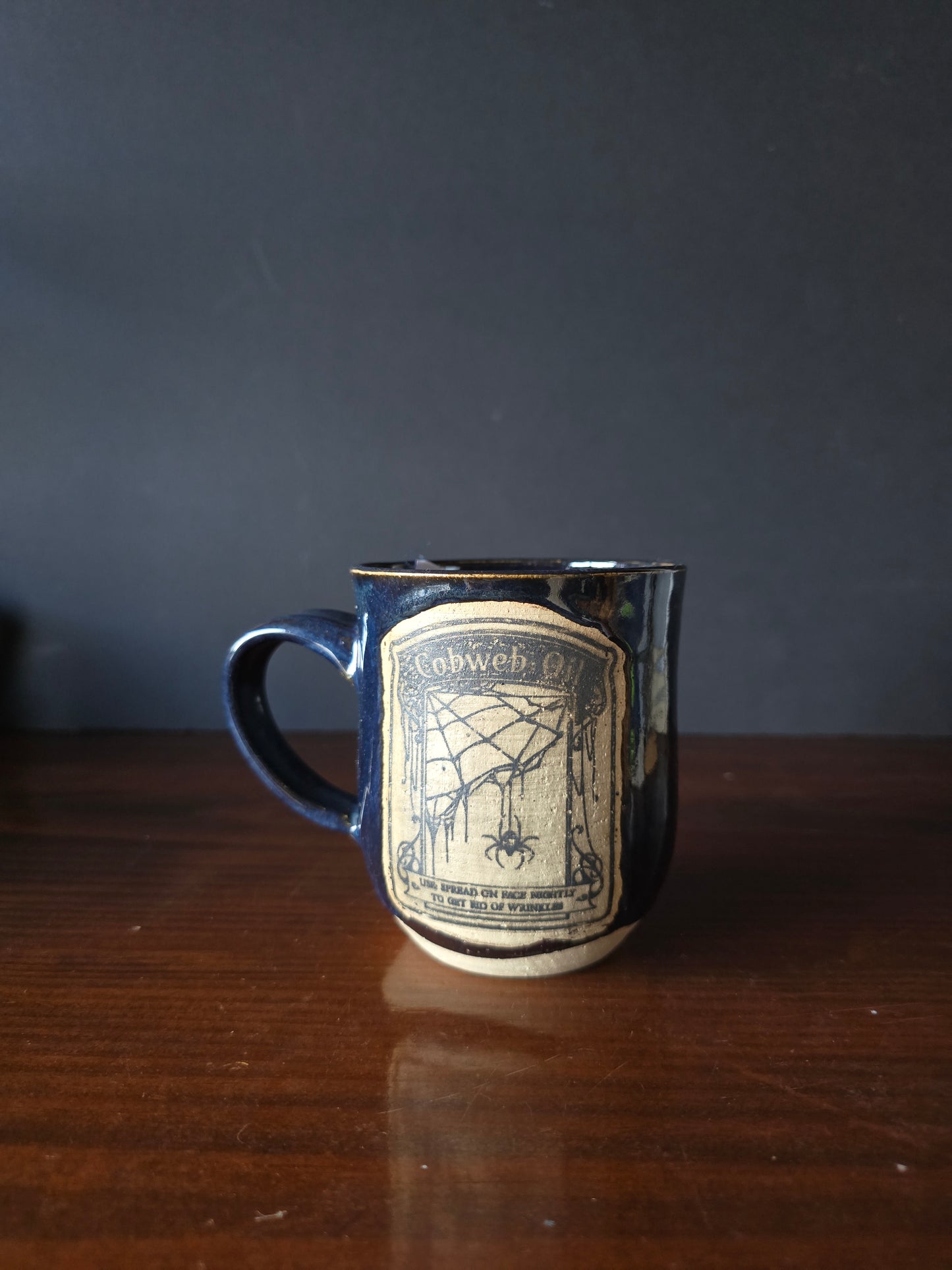 Cobweb Oil Mug
