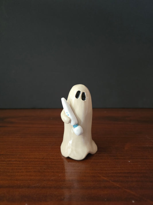 Magic Wand - Ceramic Ghost