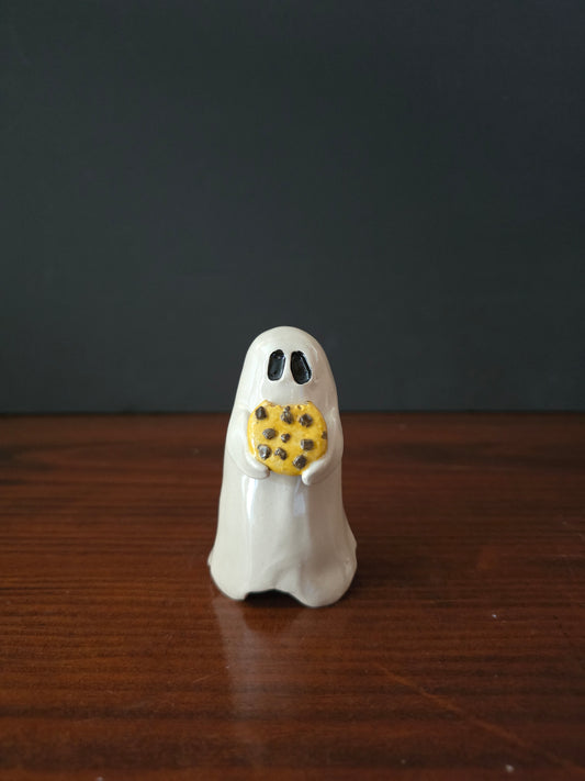 Double fist cookie- Ceramic Ghost