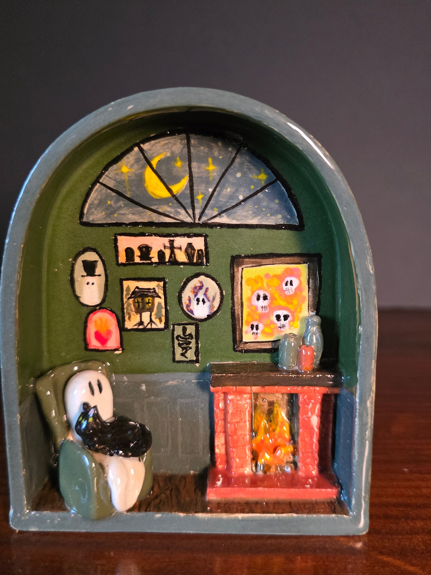 Cozy Sitting Room Die-orama