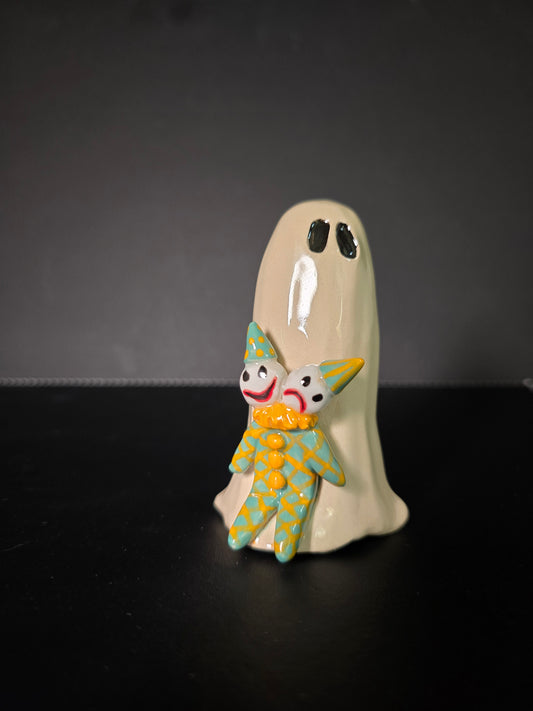 Clown 7-  Ceramic Ghost
