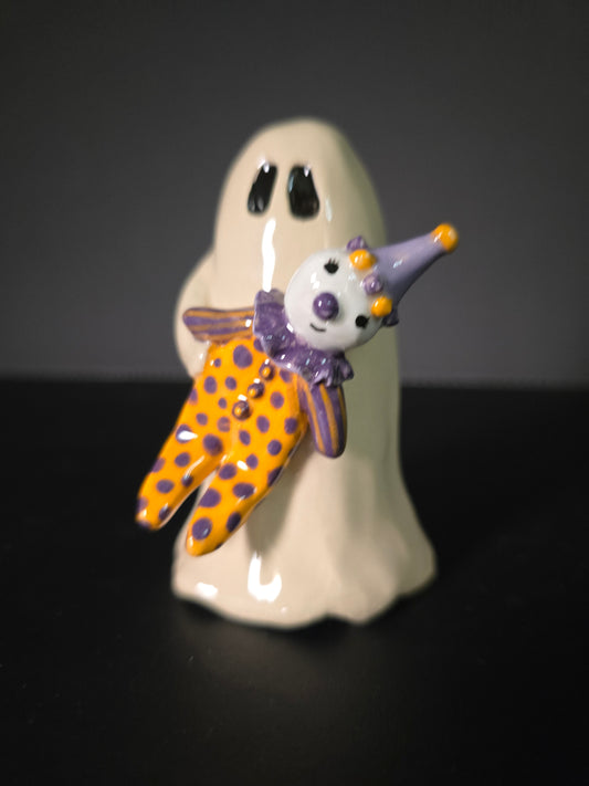 Clown 5-  Ceramic Ghost