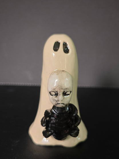 Spooky Spooder-  Ceramic Ghost
