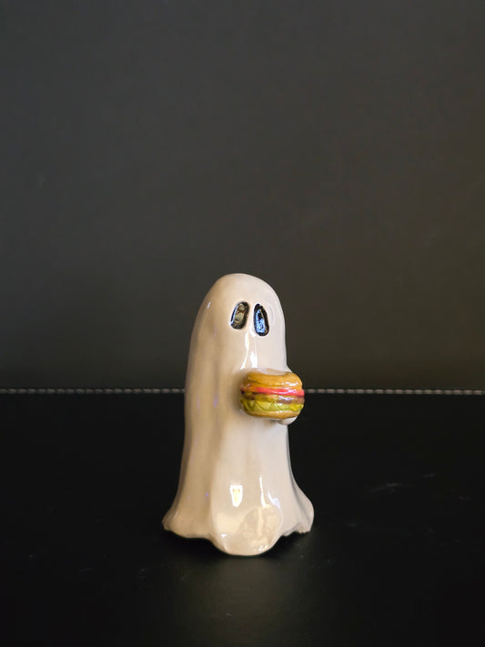Boo's Burger - Ceramic Ghost