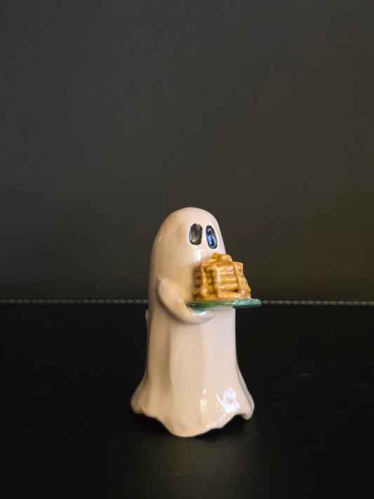 Pancake Stack - Ceramic Ghost