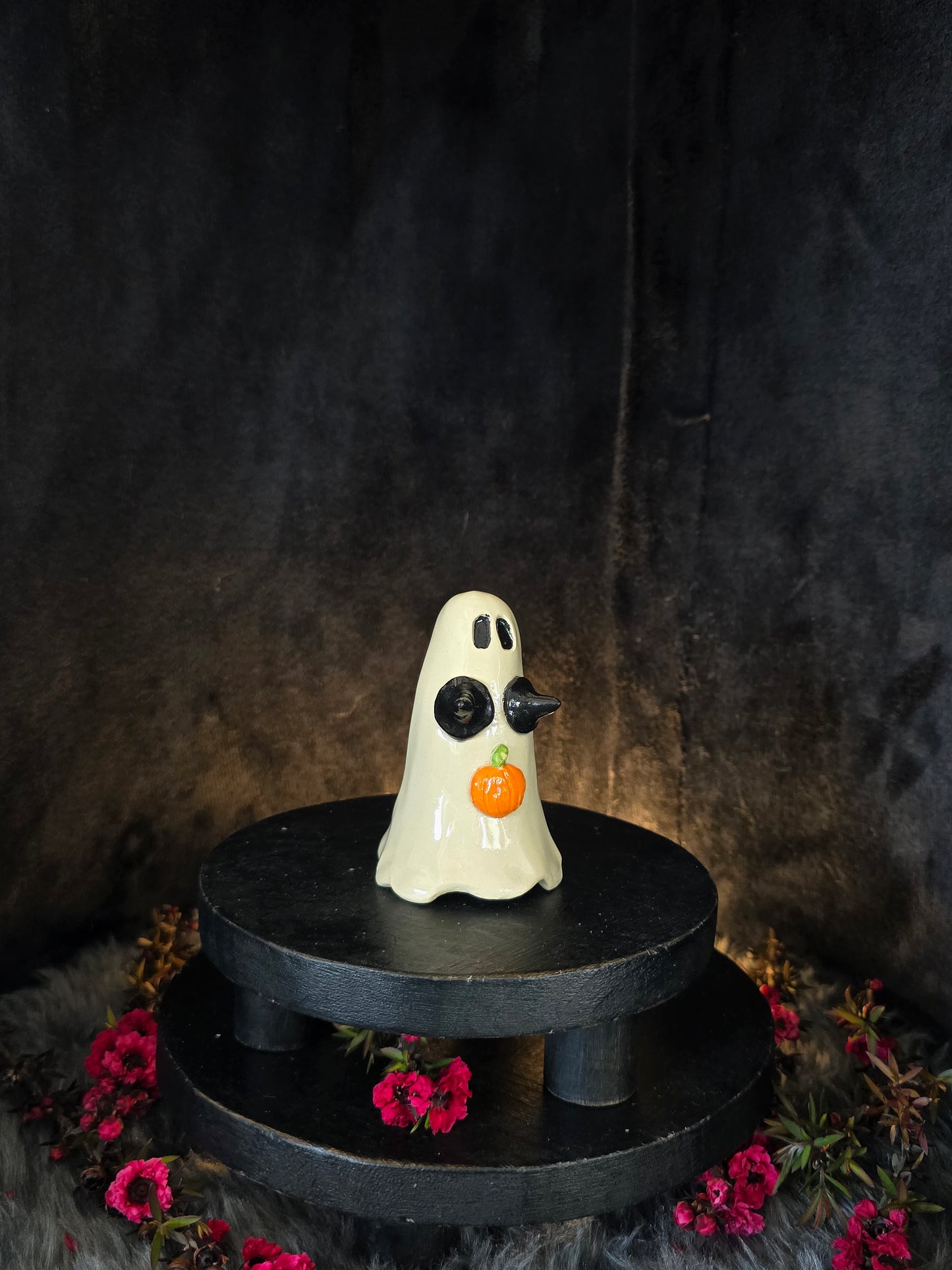 Pumpkin Snatch - Ceramic Ghost