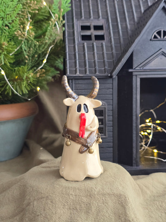 Krampus with Bells on - Ceramic Ghost