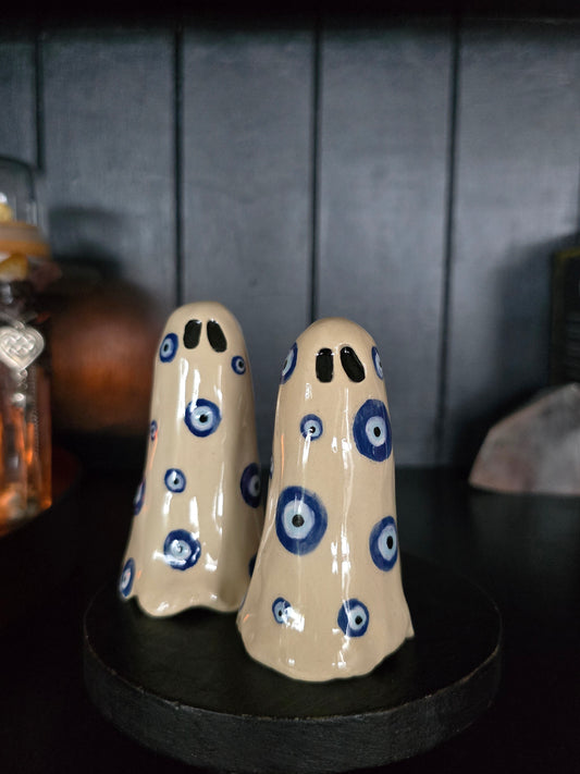 Evil Eye- Ceramic Ghost