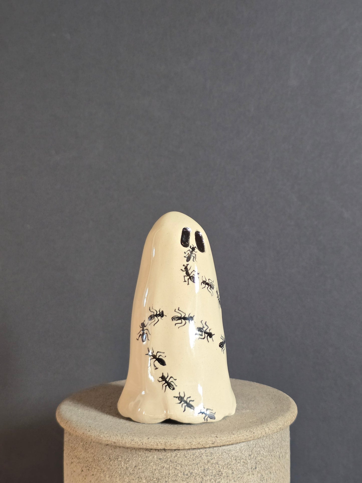 Ants No pants 2- Ceramic Ghost