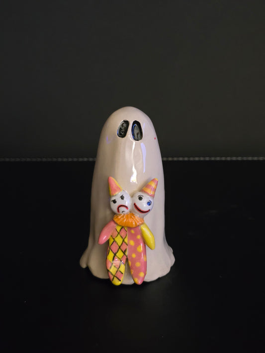 Clown 8 -  Ceramic Ghost